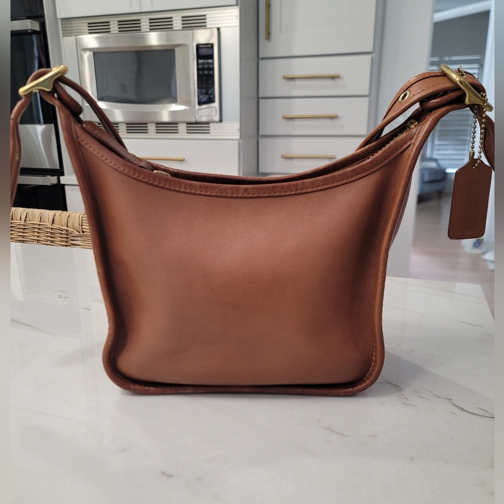 Coach Legacy Janice Crossbody Bag in British Tan